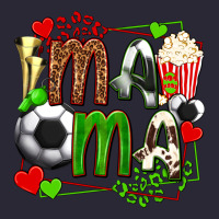 Mama Soccer With Popcorn Vintage Tee | Teevron