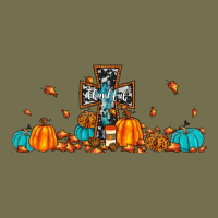 Thankful Cross Pumpkin Vintage Hoodie | Teevron