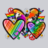 Pride Hearts Heavyweight Sweatshirt | Teevron