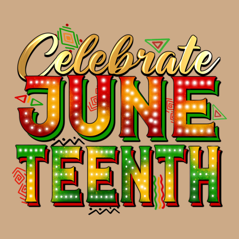 Celebrate Juneteenth Vintage Hoodie by Zillion Design Studio | Teevron