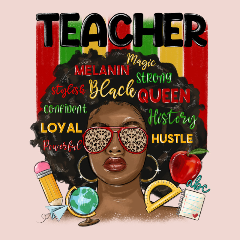 Black Woman Teacher Premium Sweatshirt by MaliasSmallBusiness | Teevron