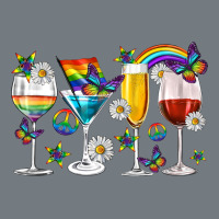 Pride Lgbtq Wine Cups And Glasses Heavyweight Sweatshirt | Teevron