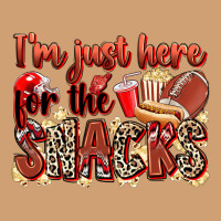 I'm Just Here For The Snacks American Football Vintage Tee | Teevron