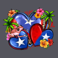 Puerto Rico Hearts Vintage Hoodie | Teevron