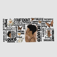 Black Woman Confident Premium Sweatshirt | Teevron