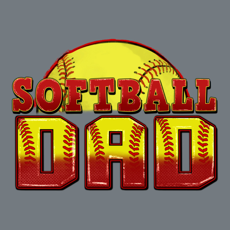 Softball Dad Heavyweight Sweatshirt by Zillion Design Studio | Teevron
