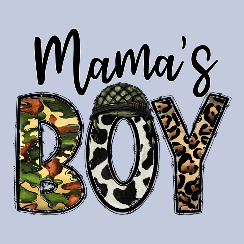 Mama's Boy Long Sleeve Tee by CowhideDigitalArt | Teevron