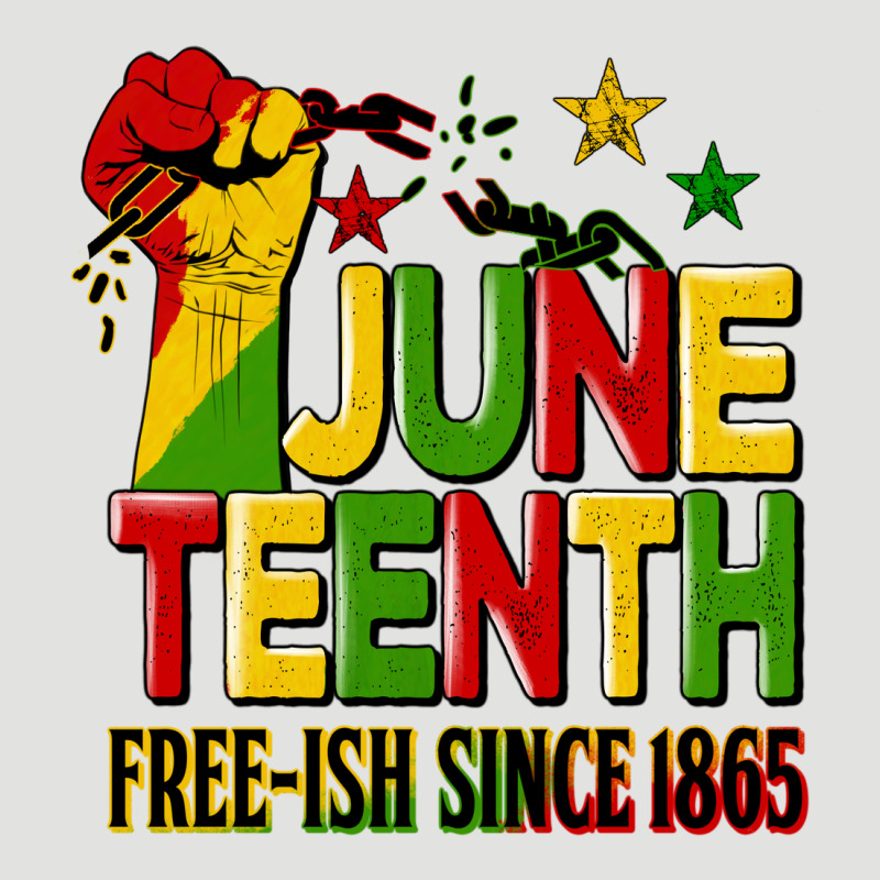 Juneteenth Fist Free Ish Since 1865 Classic Tee by HRA Design Shop | Teevron