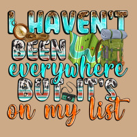 I Havent Been Everywhere But Its On My List Vintage Hoodie | Teevron