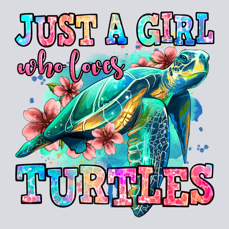 Just A Girl Who Loves Turtles Zipper Hoodie by Jasminsmagicworld | Teevron
