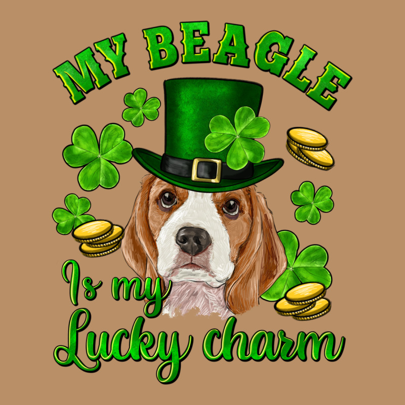 St.patrick's Day My Beagle Is My Lucky Charm Vintage Hoodie by RanaPortraitStore | Teevron