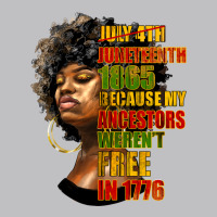 Juneteenth 1885 Because My Ancestors Weren't Free In 1776 Black Woman Long Sleeve Tee | Teevron