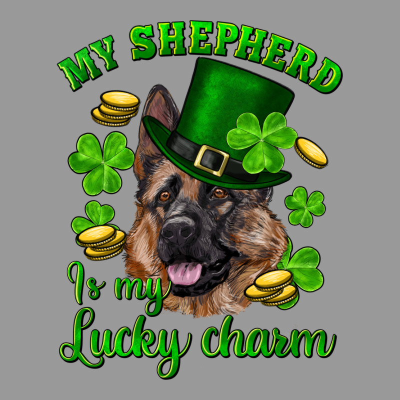 St.patrick's Day My Shepherd Is My Lucky Charm Vintage Hoodie by RanaPortraitStore | Teevron