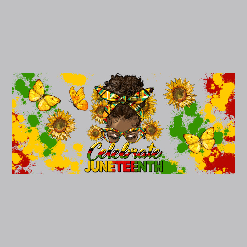 Celebrate Juneteenth Libbey Glass Long Sleeve Tee by HRA Design Shop | Teevron