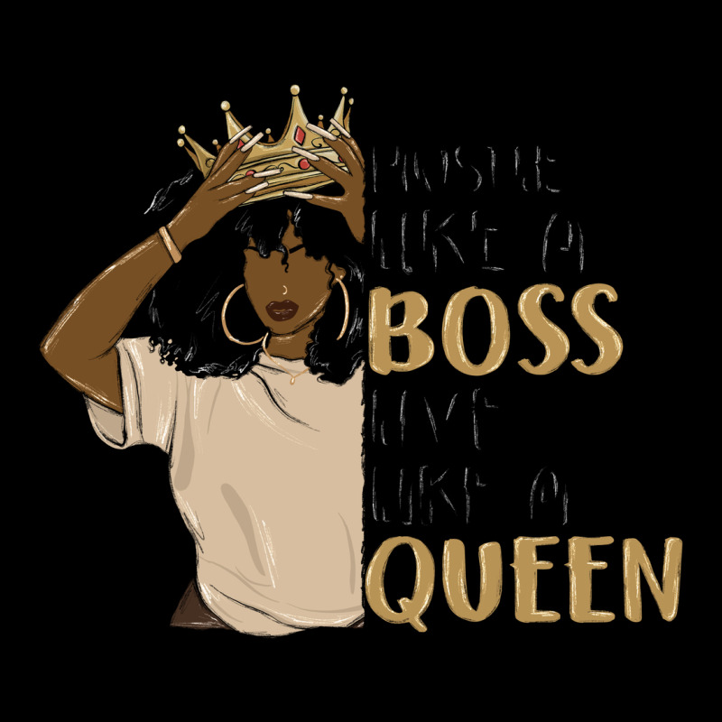 Hustle Like A Boss Live Like A Queen Premium Sweatshirt by MaliasSmallBusiness | Teevron