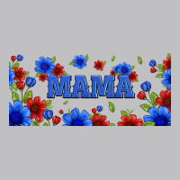 Floral American Mama 16oz Libbey Cup Long Sleeve Tee | Teevron