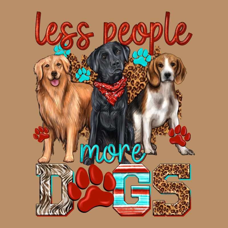 Less People More Dogs Vintage Hoodie by texasbilliewilder | Teevron