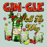 Gin`gle All The Way With Bottle And Cocktails Zipper Hoodie | Teevron