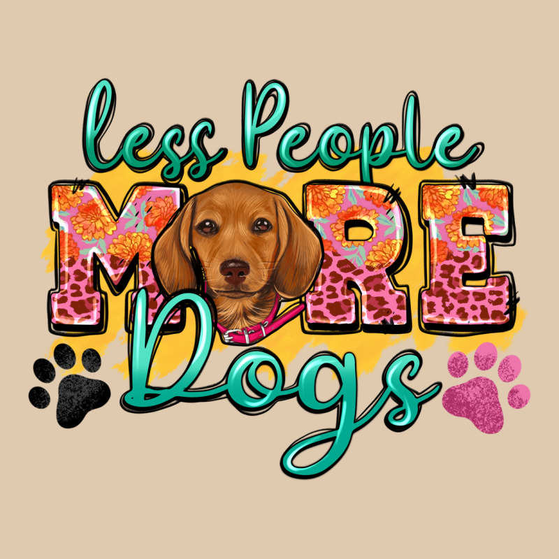 Less People More Dogs Heavyweight Sweatshirt by Zillion Design Studio | Teevron