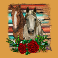 Horses With Roses Urban Heavy Tee | Teevron