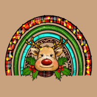 Reindeer Rainbow Christmas Vintage Tee | Teevron