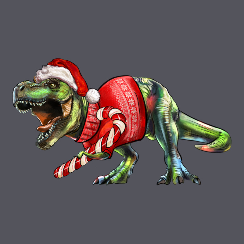 T Rex Christmas Vintage Hoodie by RanaPortraitStore | Teevron