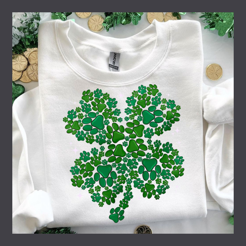 Shamrock Patterned Clothing Heavyweight Hoodie by MaliasSmallBusiness | Teevron