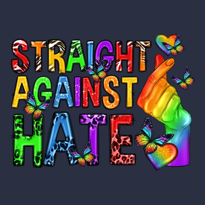 Straight Against Hate Pride Lgbtq Heavyweight Sweatshirt by texasbilliewilder | Teevron