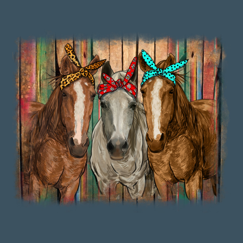 Horses With Bandanas Urban Heavy Tee by RanaPortraitStore | Teevron