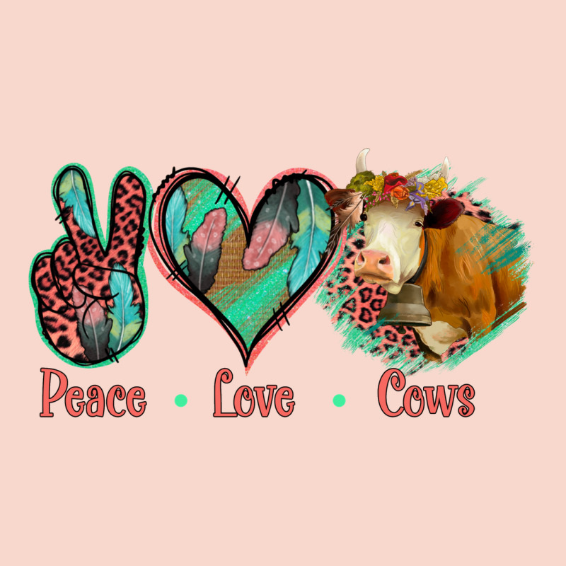 Peace Love Cows Urban Hoodie by Bettercallsaul | Teevron