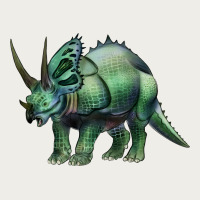 Dinosaur Triceratops Zipper Hoodie | Teevron