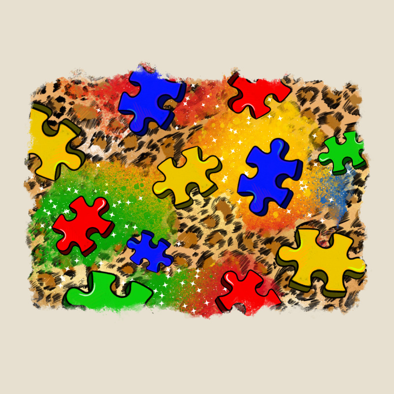 Autism Background Urban Heavy Tee by Zillion Design Studio | Teevron