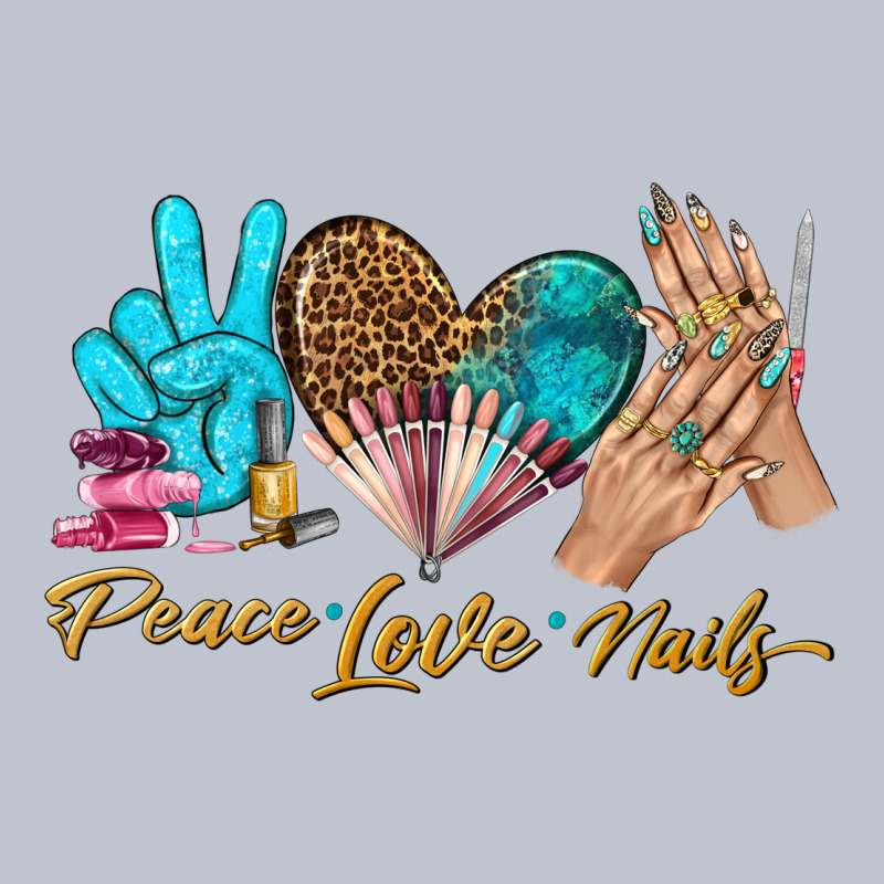Peace Love Nails Bbs Premium Hoodie by BundleAndBundleShop | Teevron