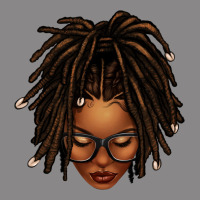Afro Locs Messy Bun Vintage Tee | Teevron