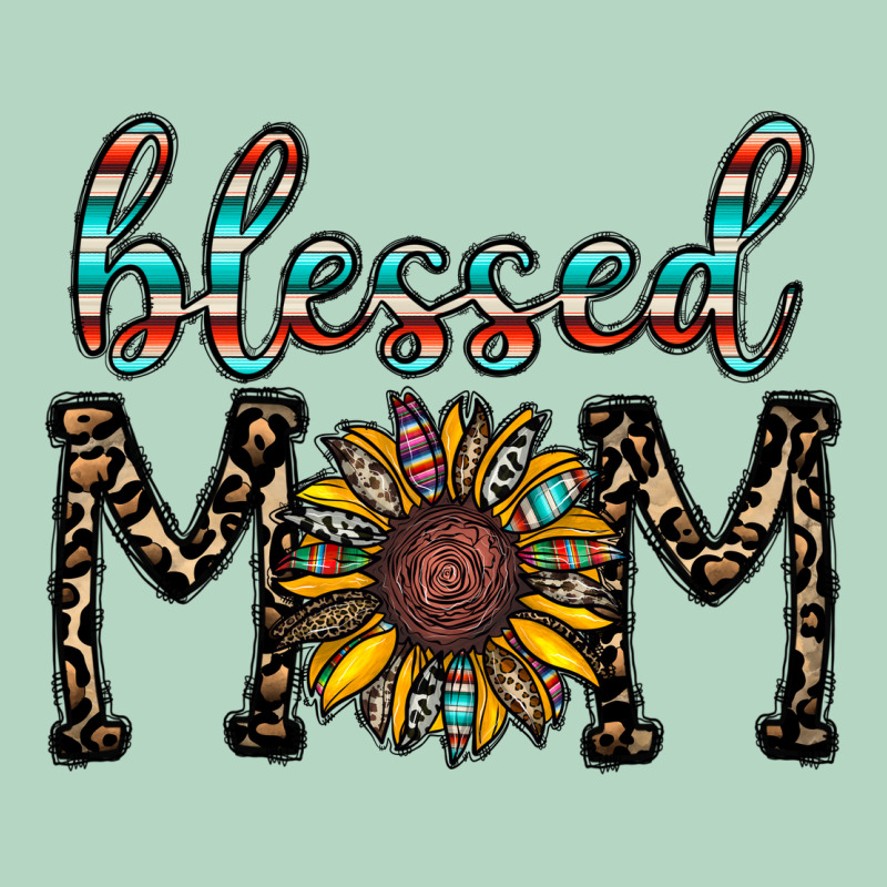 Blessed Mom Classic Tee by CowhideDigitalArt | Teevron
