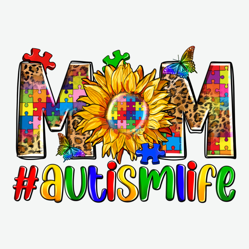Mom #autism Life Urban Heavy Tee by Zillion Design Studio | Teevron
