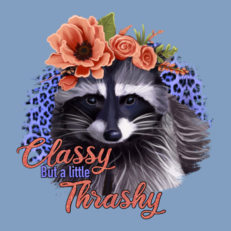 Classy But A Little Thrashy Raccoon With Flowers Urban Hoodie by Bettercallsaul | Teevron