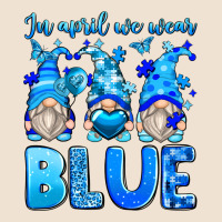 In April We Wear Blue Autism Gnomes Urban Heavy Tee | Teevron