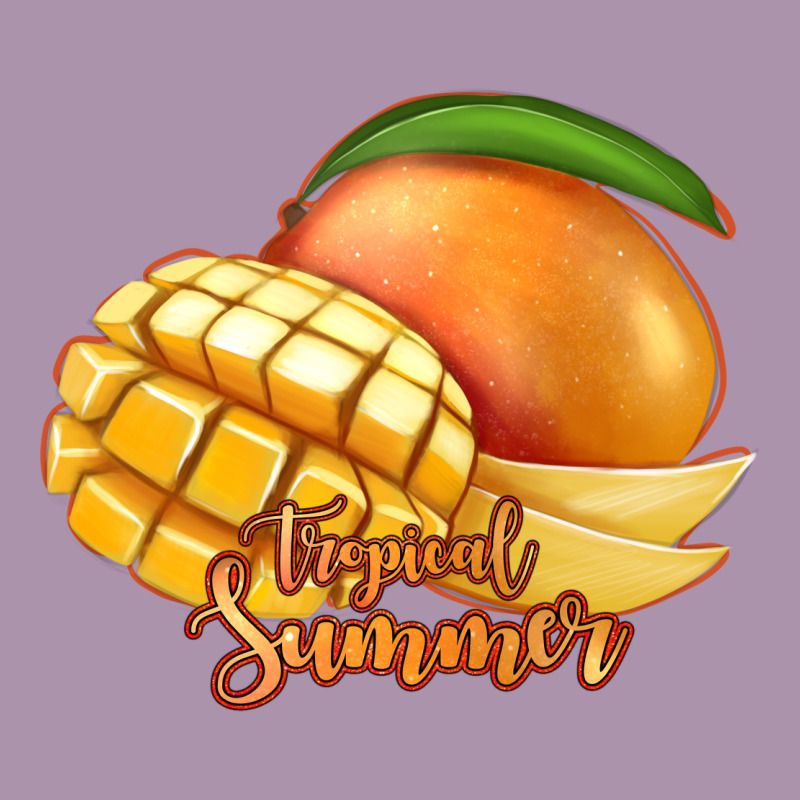 Mango Tropical Summer Heavyweight Hoodie by Jasminsmagicworld | Teevron