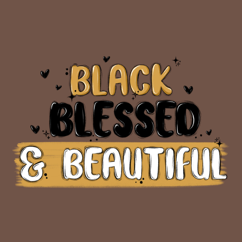 Black Blessed & Beautiful Premium Sweatshirt by MaliasSmallBusiness | Teevron
