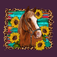Horse Sunflowers Turquoise Wooden Serape Leopard Premium Tee | Teevron