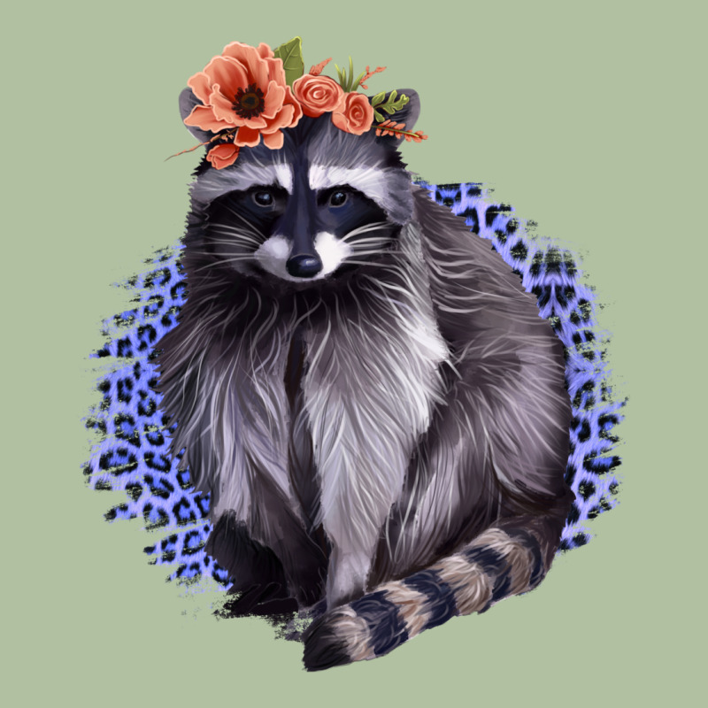 Raccoon With Flowers Urban Hoodie by Bettercallsaul | Teevron