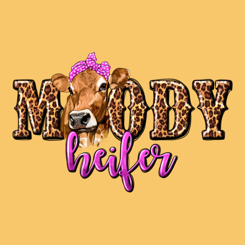 Moody Heifer With Leopard Tbw Vintage Hoodie by texasbilliewilder | Teevron