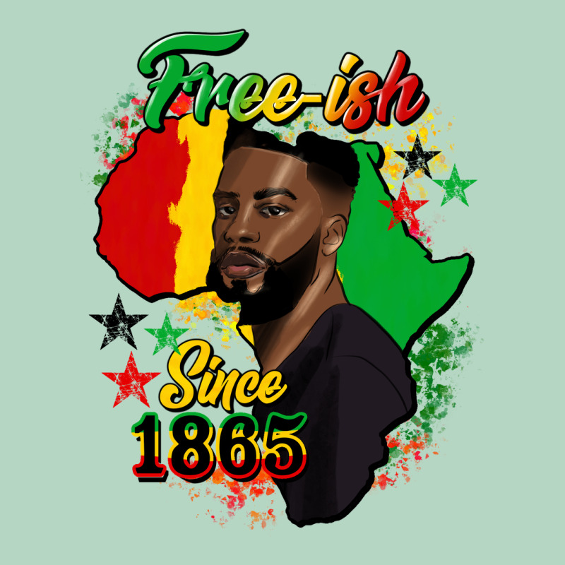 Free Ish Since 1865 Black Man Classic Tee by HRA Design Shop | Teevron