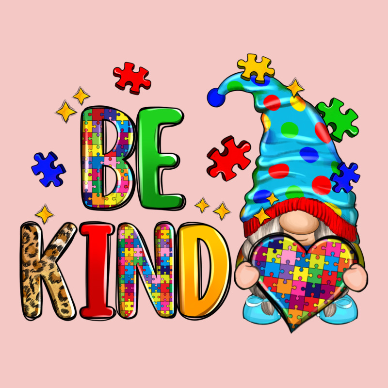 Be Kind Autism Gnome Urban Heavy Tee by Zillion Design Studio | Teevron