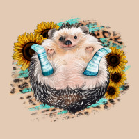 Hedgehog With Sunflower Urban Hoodie | Teevron