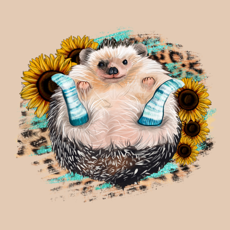 Hedgehog With Sunflower Urban Hoodie by Bettercallsaul | Teevron