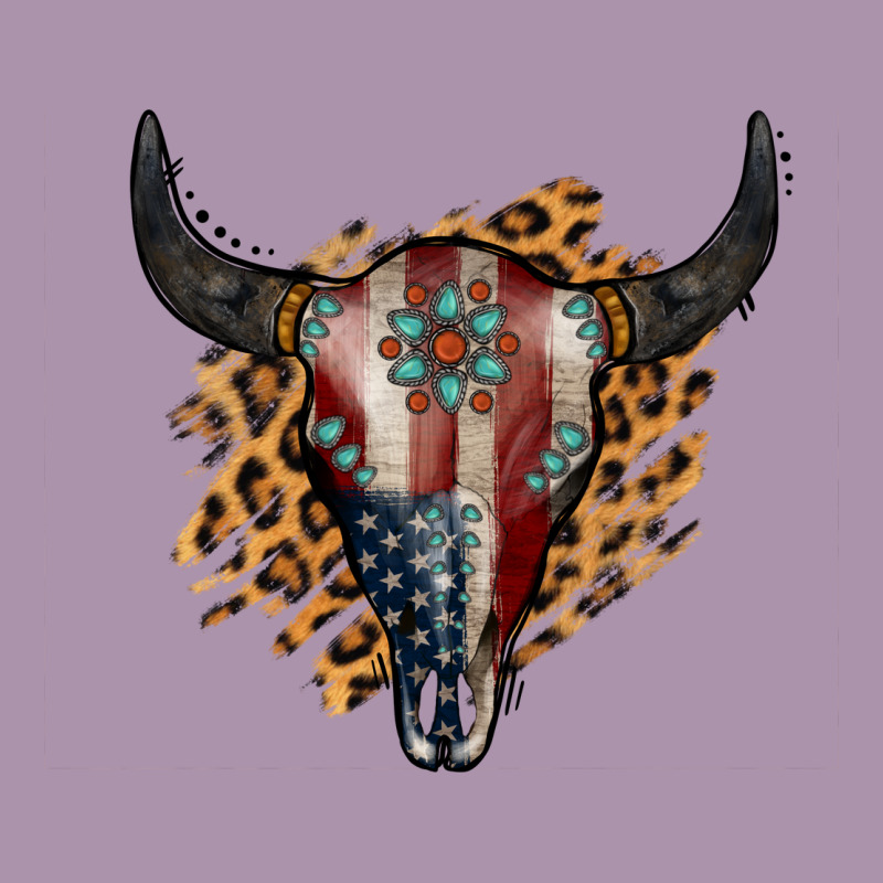 American Bull Skull Heavyweight Hoodie by Jasminsmagicworld | Teevron