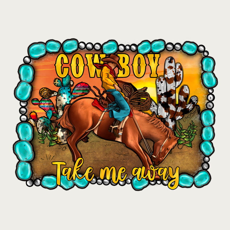 Cowboy Take Me Away Zipper Hoodie by JahusDesignShop | Teevron