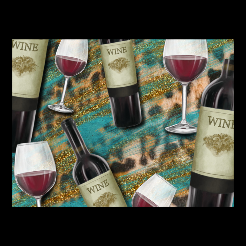 California Wine With Leopard Background Urban Hoodie by Bettercallsaul | Teevron